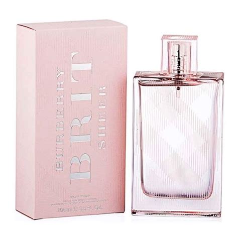 burberry brit sheer a que huele|burberry brit sheer para mujeres.